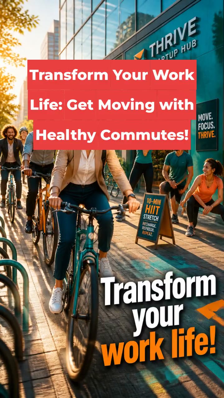 Transform Your Work Life: Get Moving with Healthy Commutes!