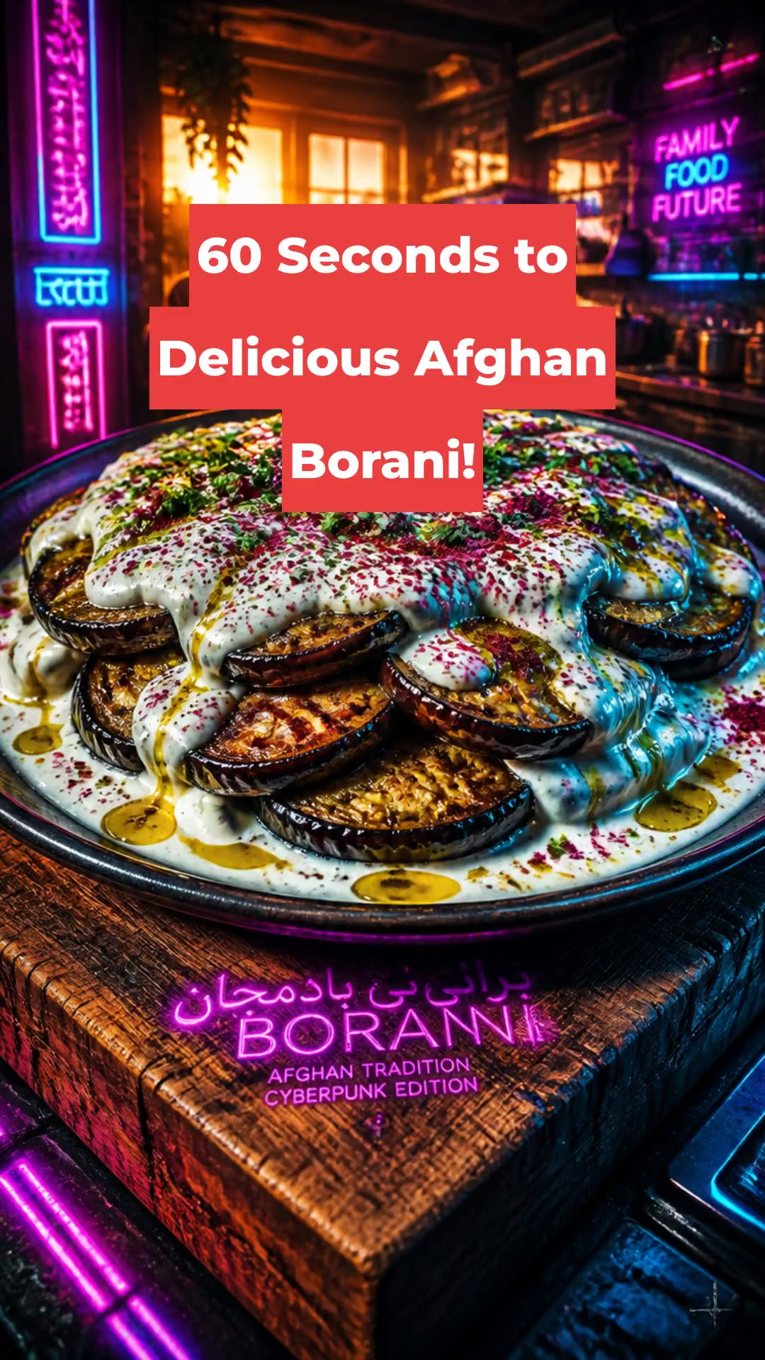 60 Seconds to Delicious Afghan Borani!