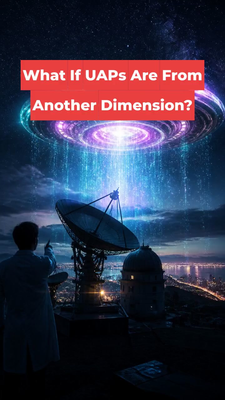 What If UAPs Are From Another Dimension?