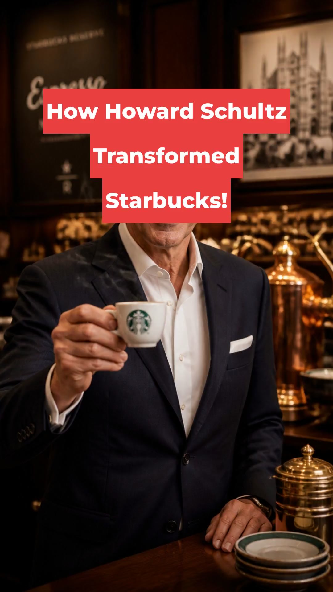 How Howard Schultz Transformed Starbucks!