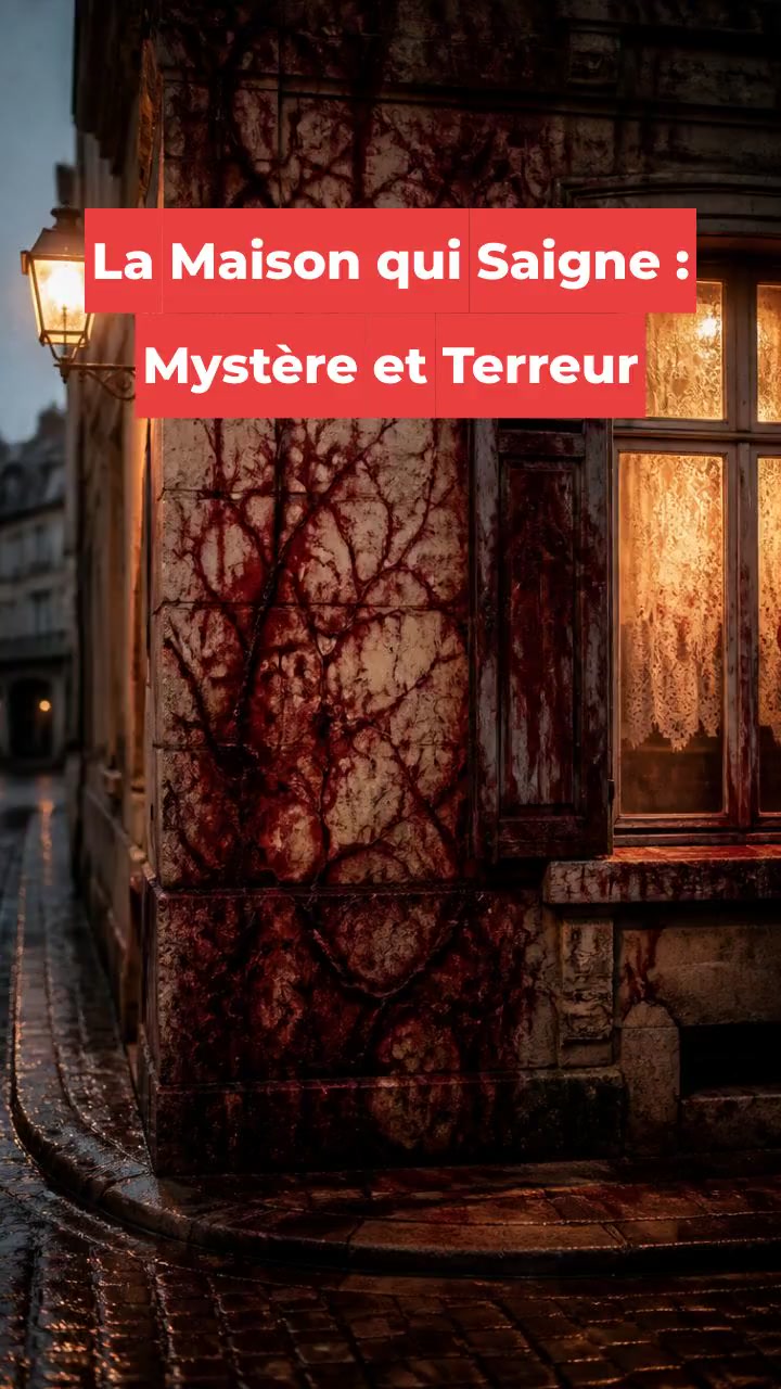 La Maison qui Saigne : Mystère et Terreur
