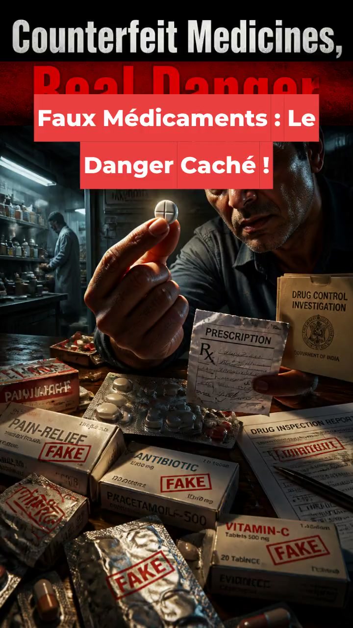 Faux Médicaments : Le Danger Caché !