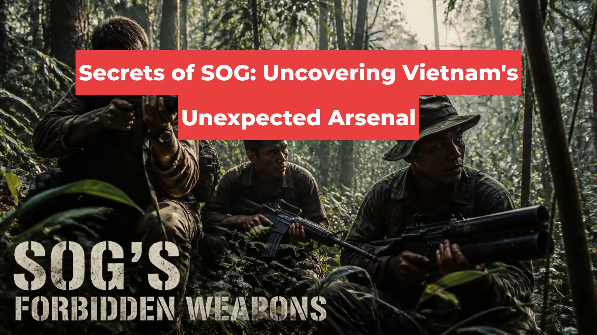 Secrets of SOG: Uncovering Vietnam's Unexpected Arsenal