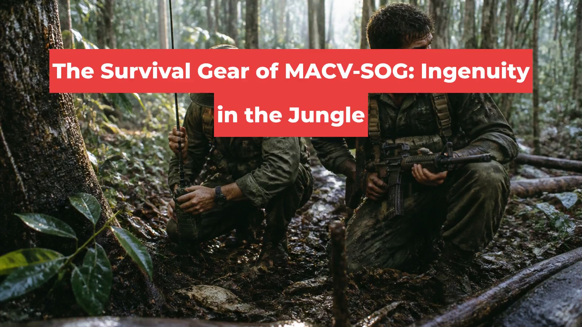 The Survival Gear of MACV-SOG: Ingenuity in the Jungle