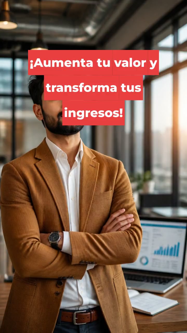¡Aumenta tu valor y transforma tus ingresos!