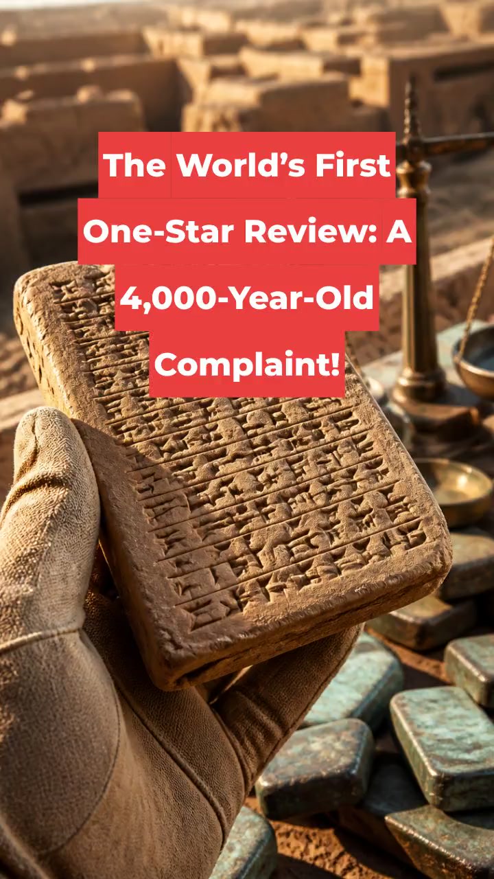 The World’s First One-Star Review: A 4,000-Year-Old Complaint!