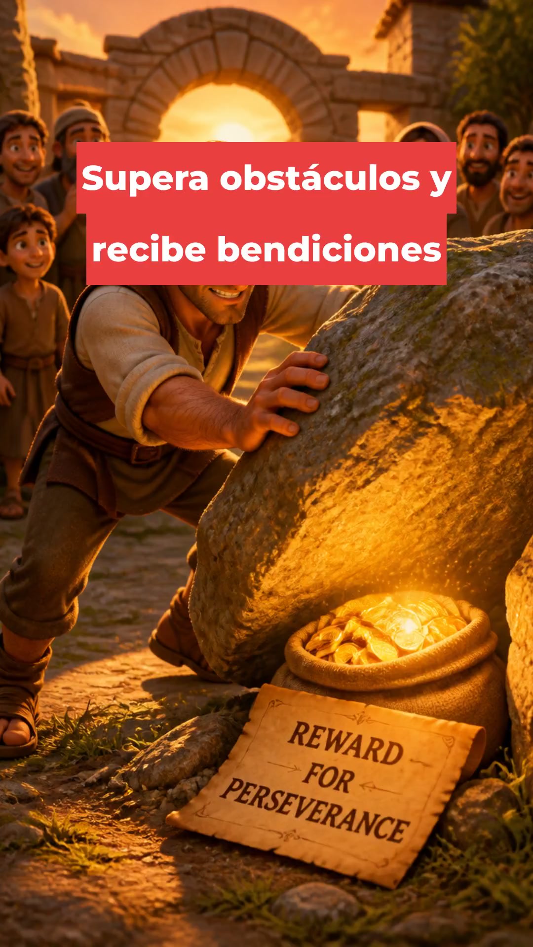 Supera obstáculos y recibe bendiciones
