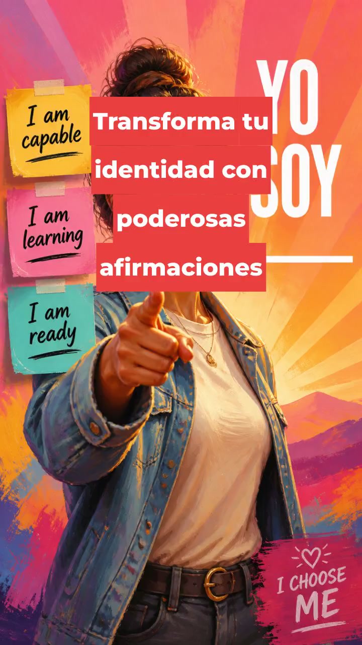 Transforma tu identidad con poderosas afirmaciones