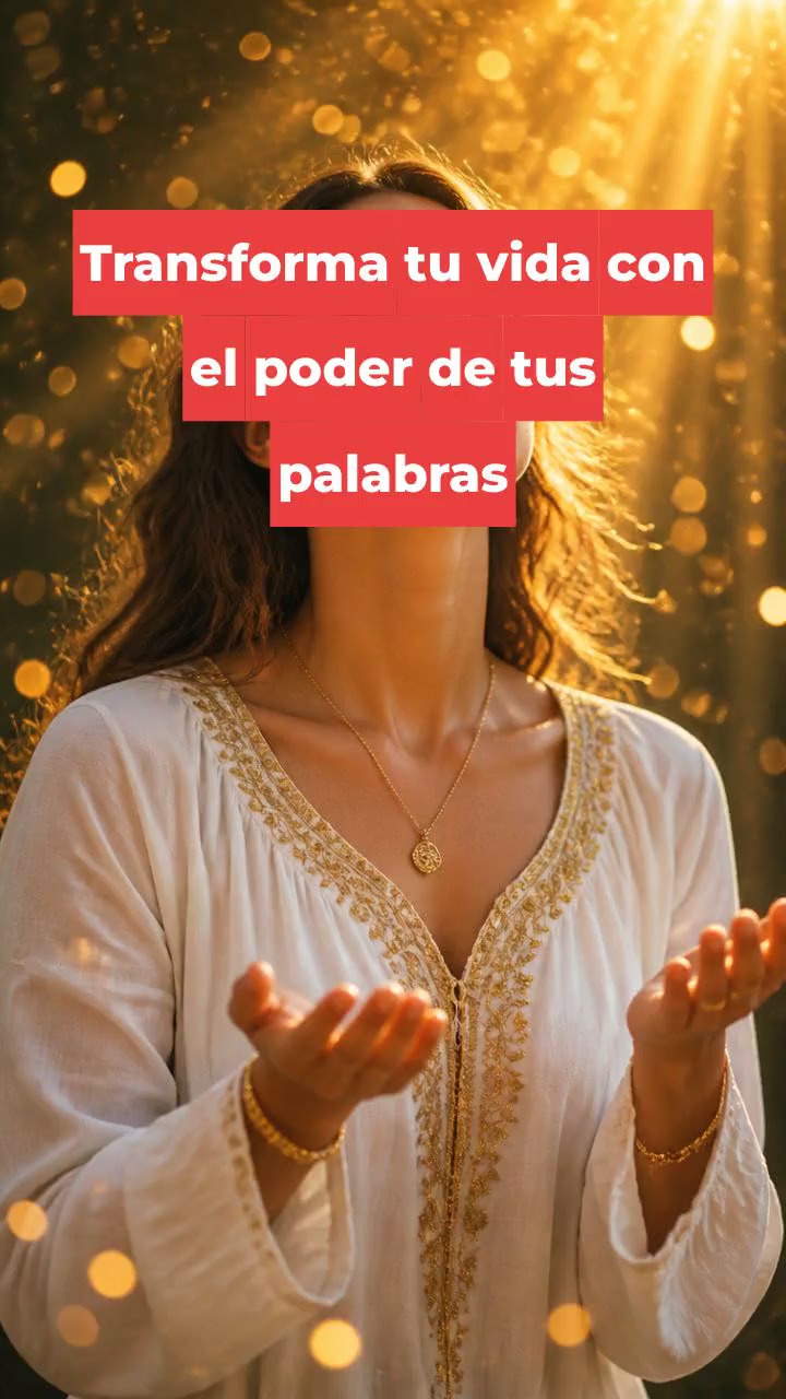 Transforma tu vida con el poder de tus palabras