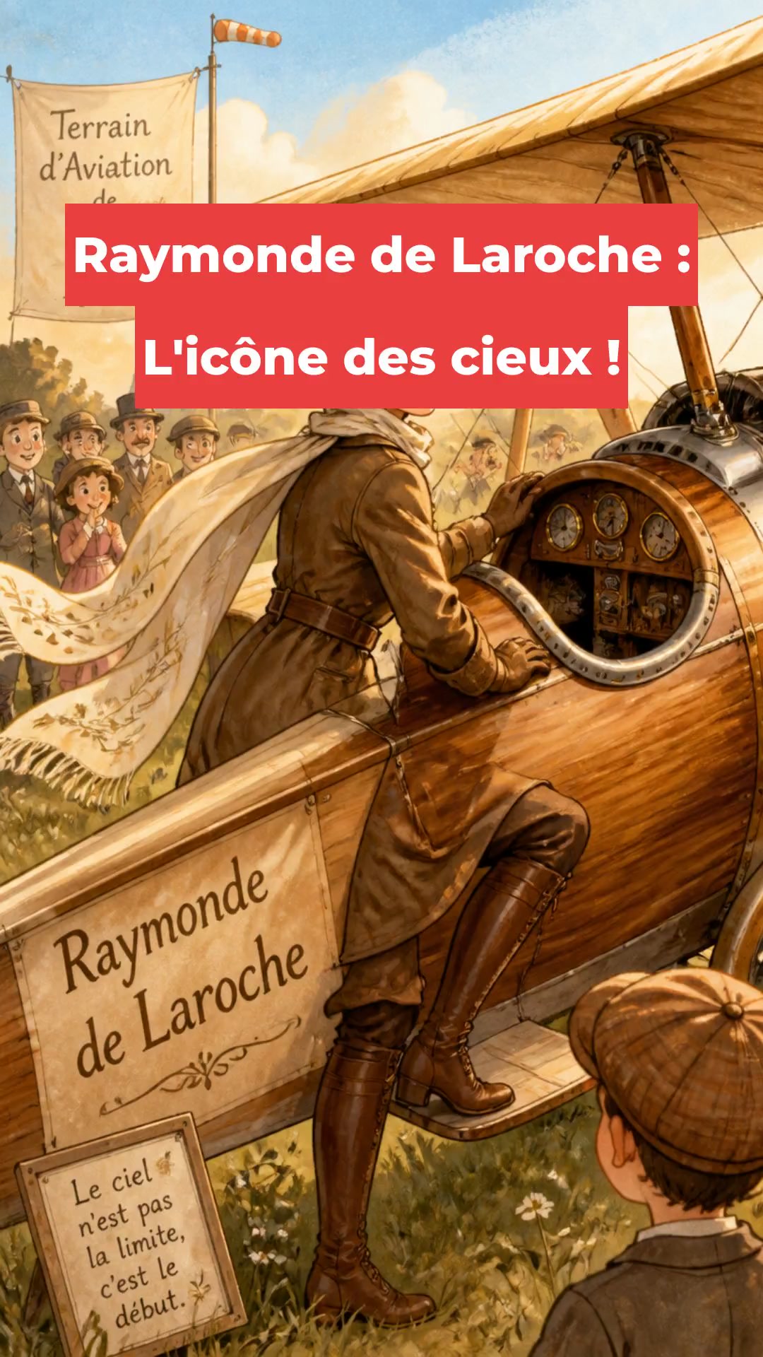 Raymonde de Laroche : L'icône des cieux !