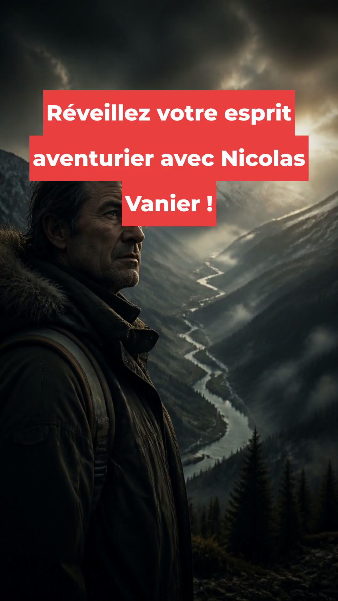 Réveillez votre esprit aventurier avec Nicolas Vanier !
