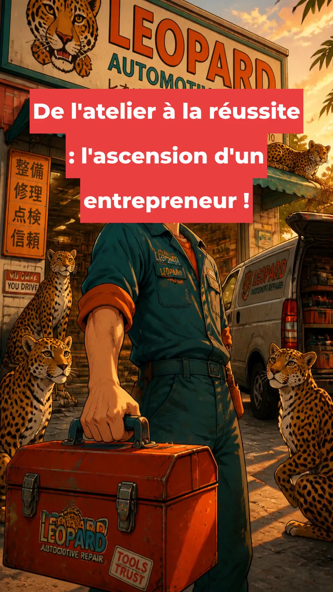 De l'atelier à la réussite : l'ascension d'un entrepreneur !