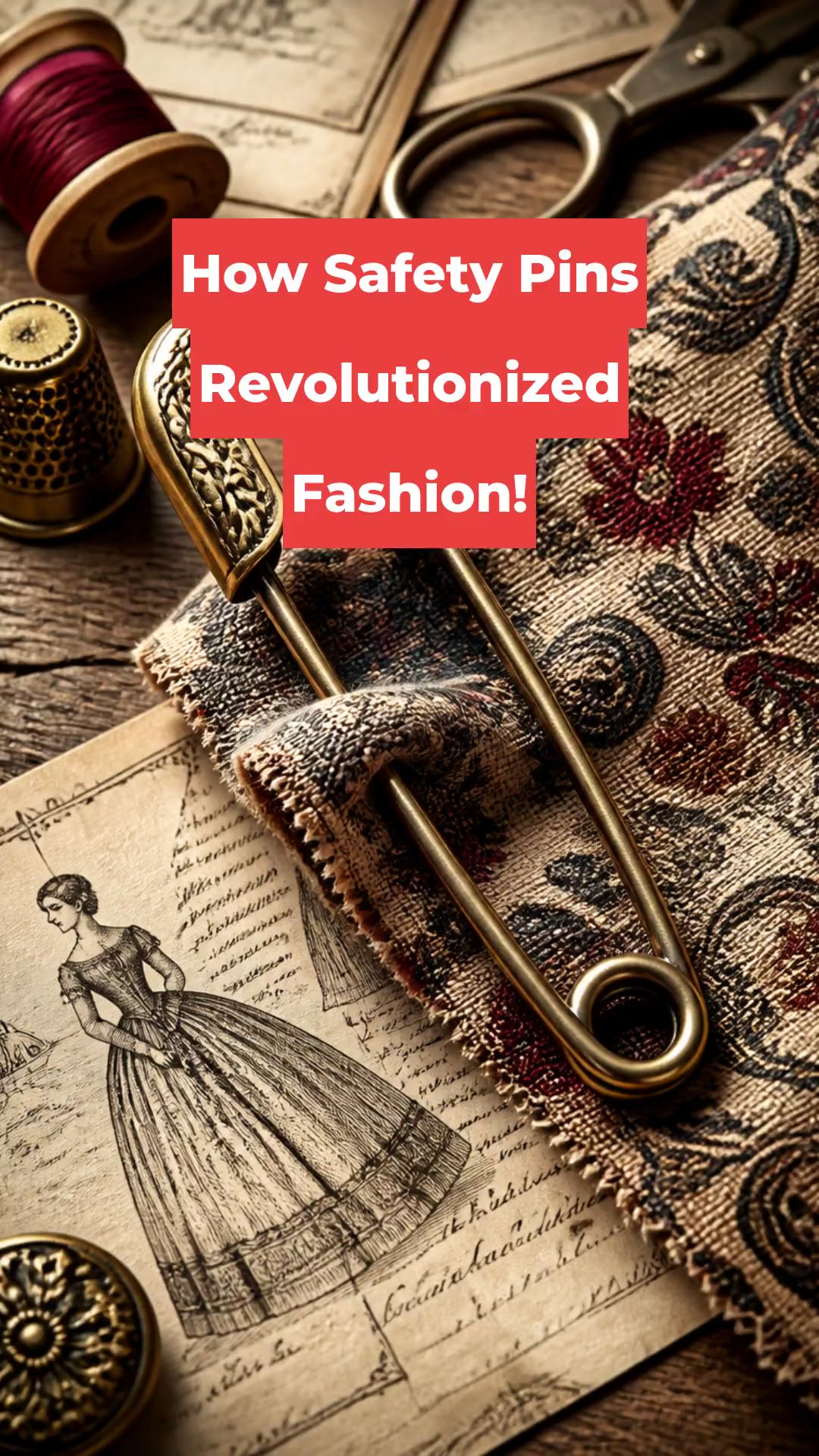 How Safety Pins Revolutionized Fashion!