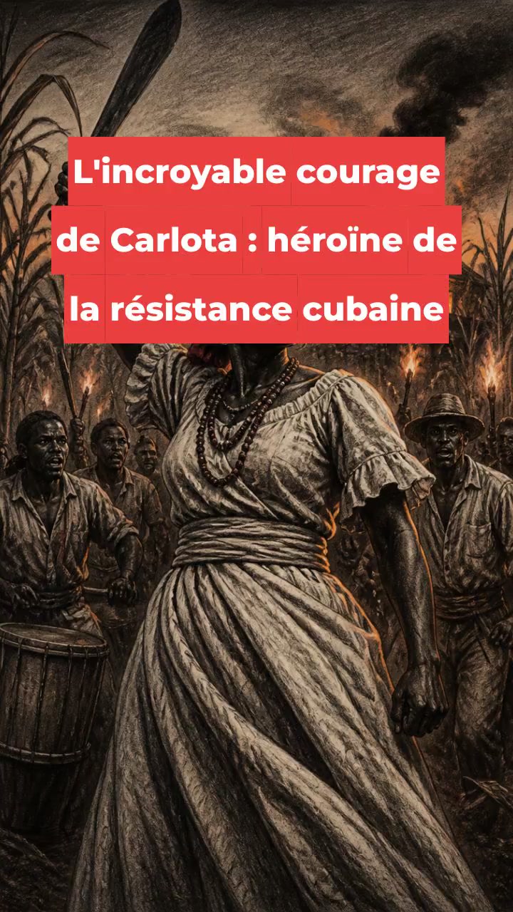 L'incroyable courage de Carlota : héroïne de la résistance cubaine