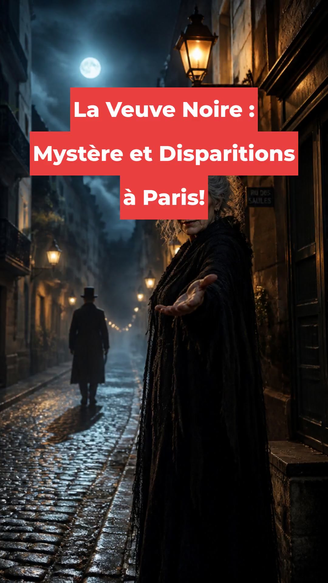 La Veuve Noire : Mystère et Disparitions à Paris!