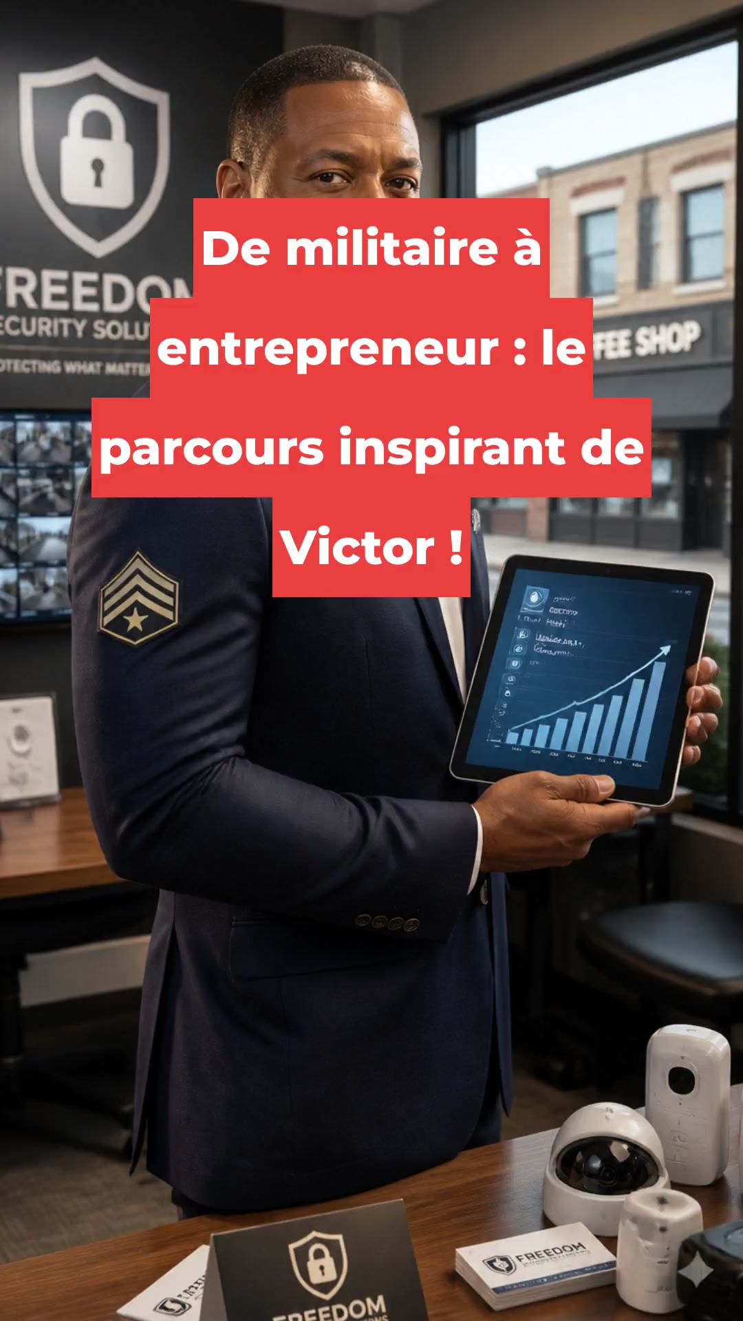 De militaire à entrepreneur : le parcours inspirant de Victor !