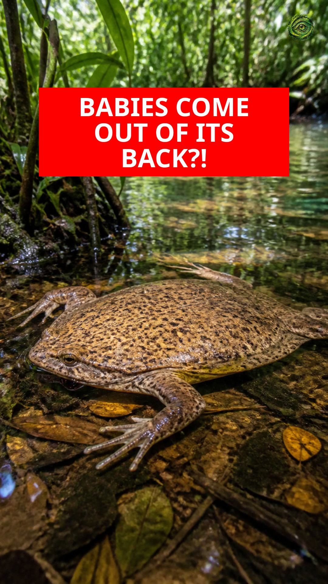 This Frog Gives Birth Through Its BACK!