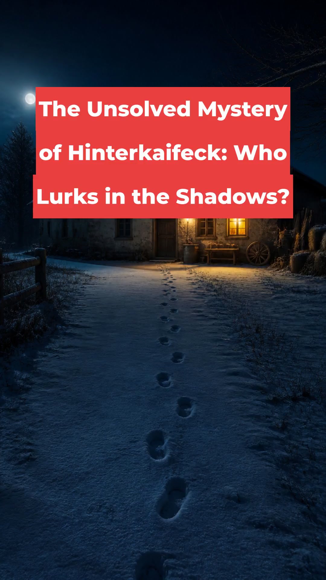 The Unsolved Mystery of Hinterkaifeck: Who Lurks in the Shadows?