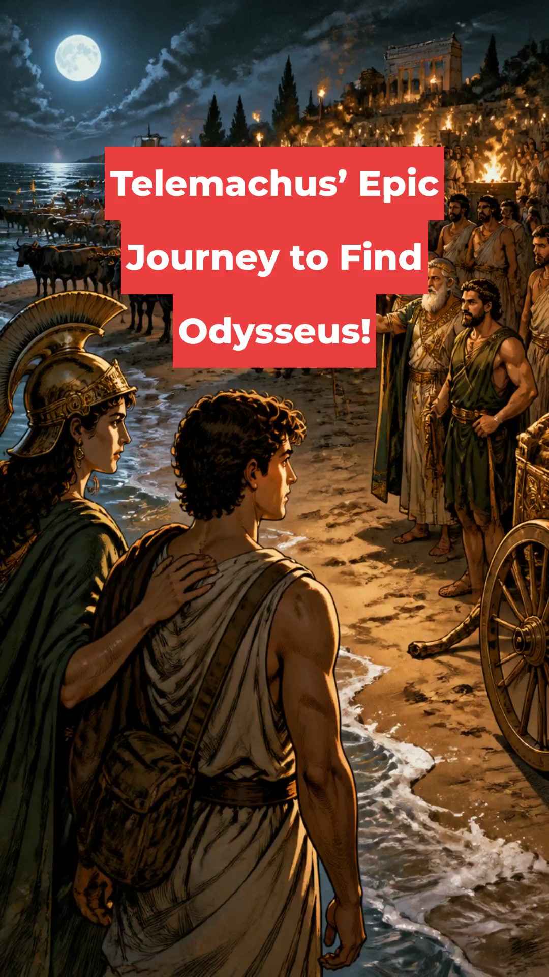 Telemachus’ Epic Journey to Find Odysseus!