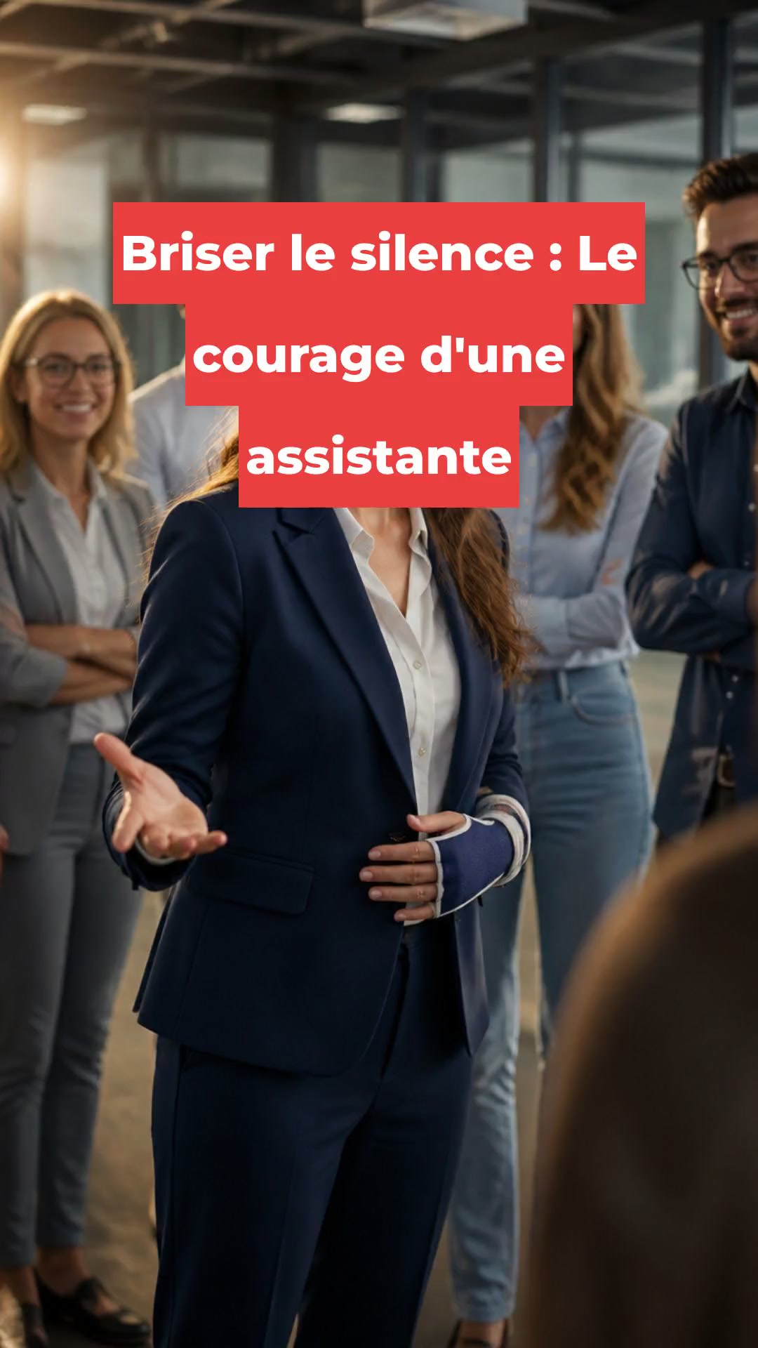 Briser le silence : Le courage d'une assistante