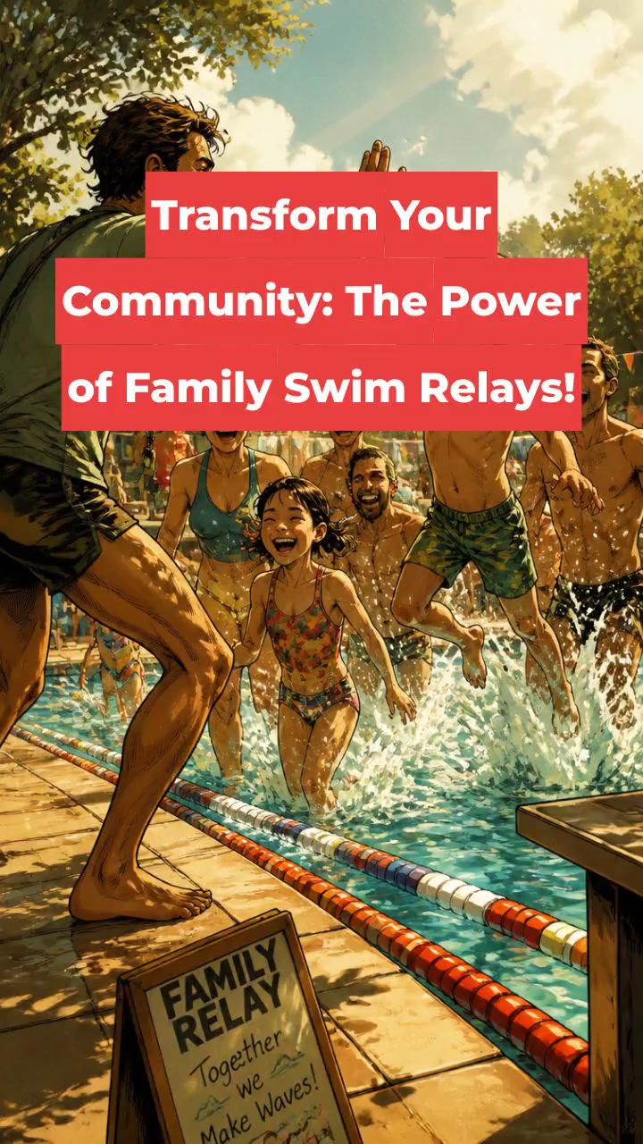 Transform Your Community: The Power of Family Swim Relays!