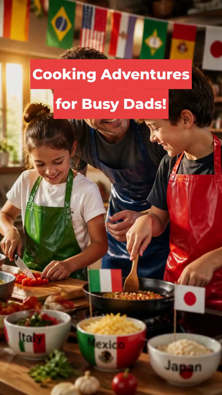 Cooking Adventures for Busy Dads!