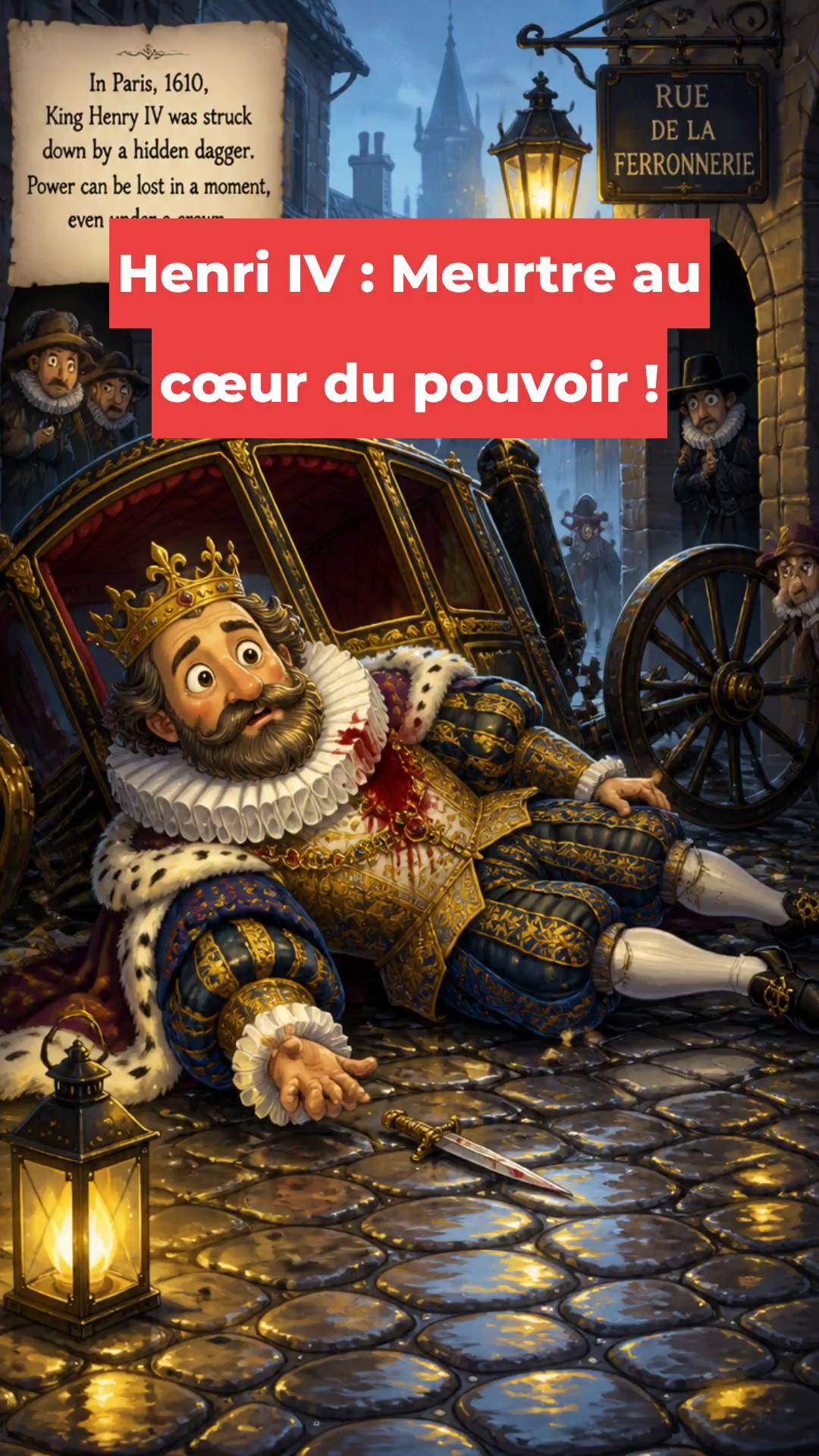 Henri IV : Meurtre au cœur du pouvoir !