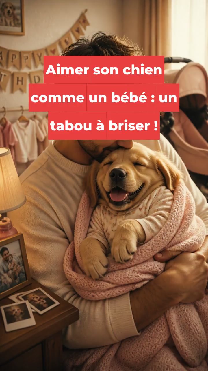 Aimer son chien comme un bébé : un tabou à briser !