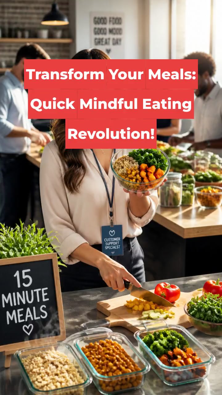 Transform Your Meals: Quick Mindful Eating Revolution!