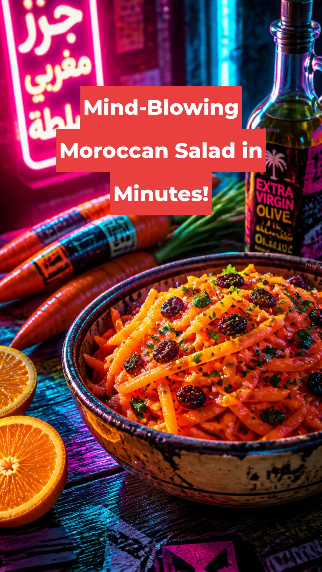 Mind-Blowing Moroccan Salad in Minutes!