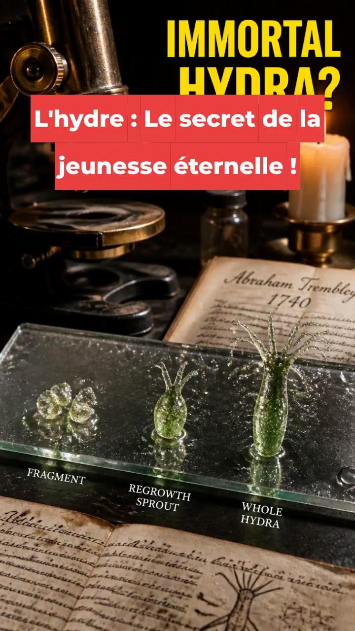 L'hydre : Le secret de la jeunesse éternelle !