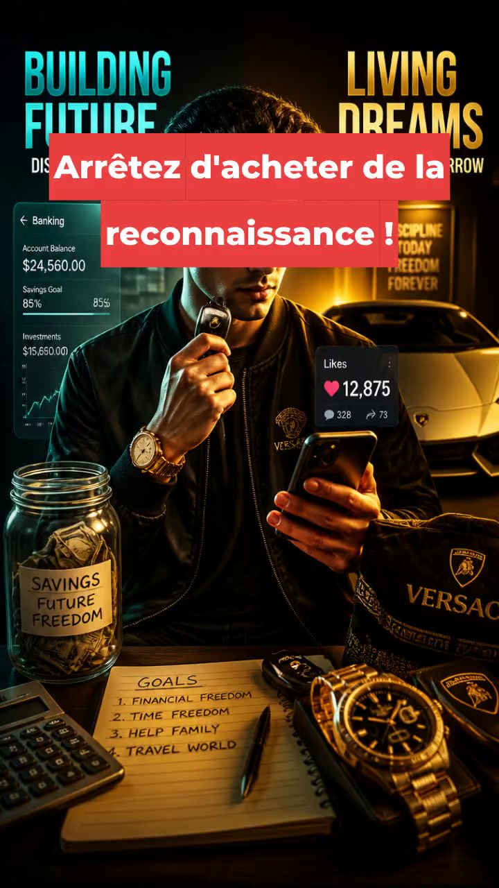 Arrêtez d'acheter de la reconnaissance !