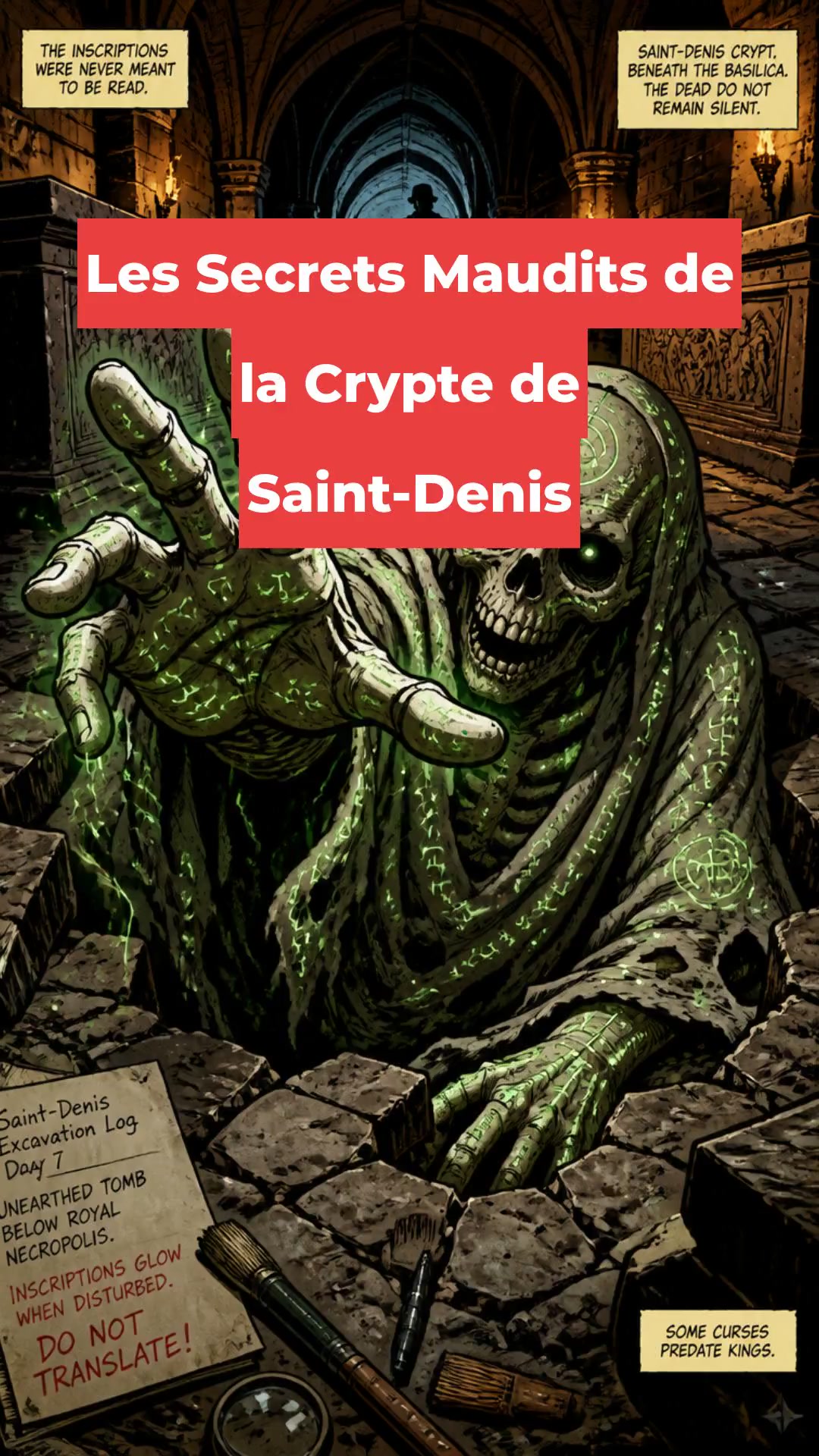 Les Secrets Maudits de la Crypte de Saint-Denis