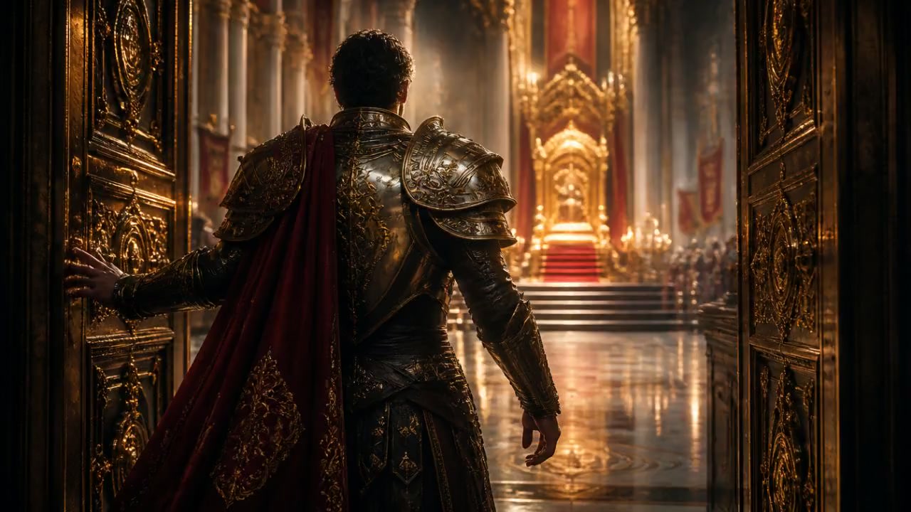 ¡Abre las puertas del trono del Rey!