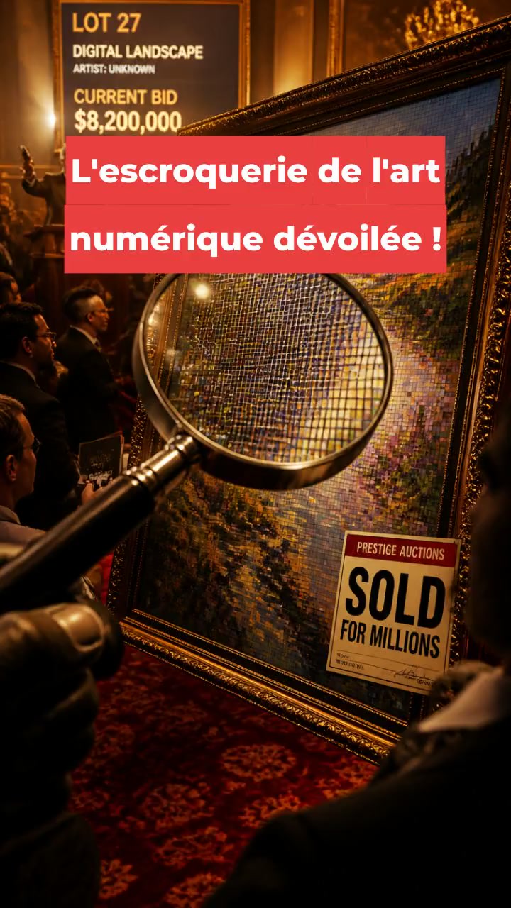 L'escroquerie de l'art numérique dévoilée !