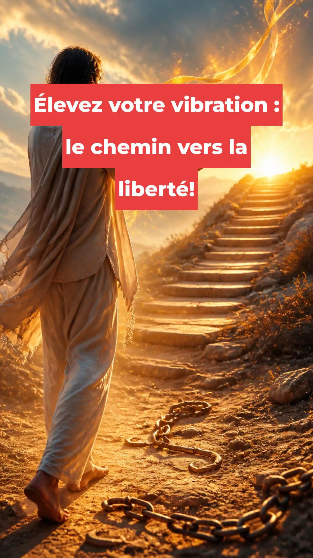 Élevez votre vibration : le chemin vers la liberté!
