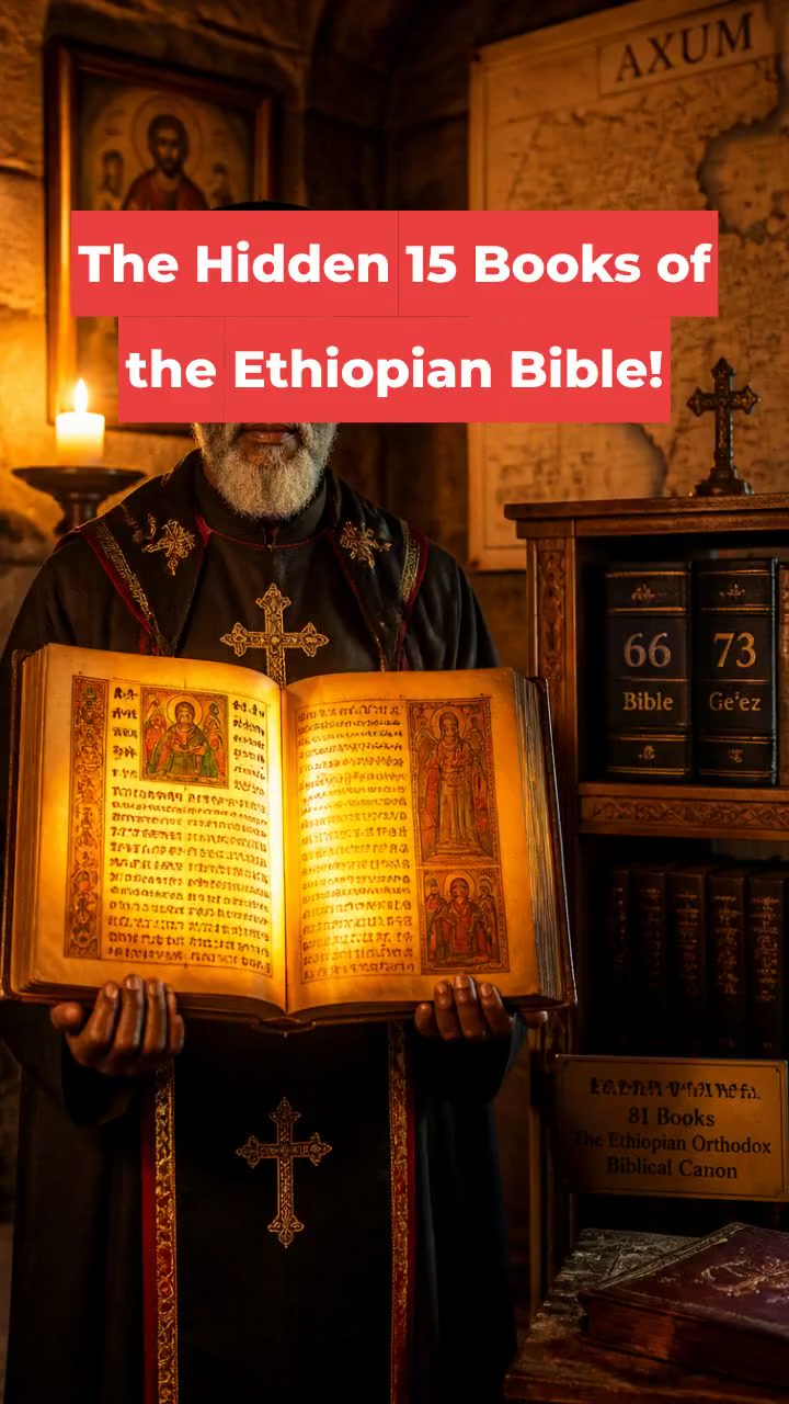 The Hidden 15 Books of the Ethiopian Bible!
