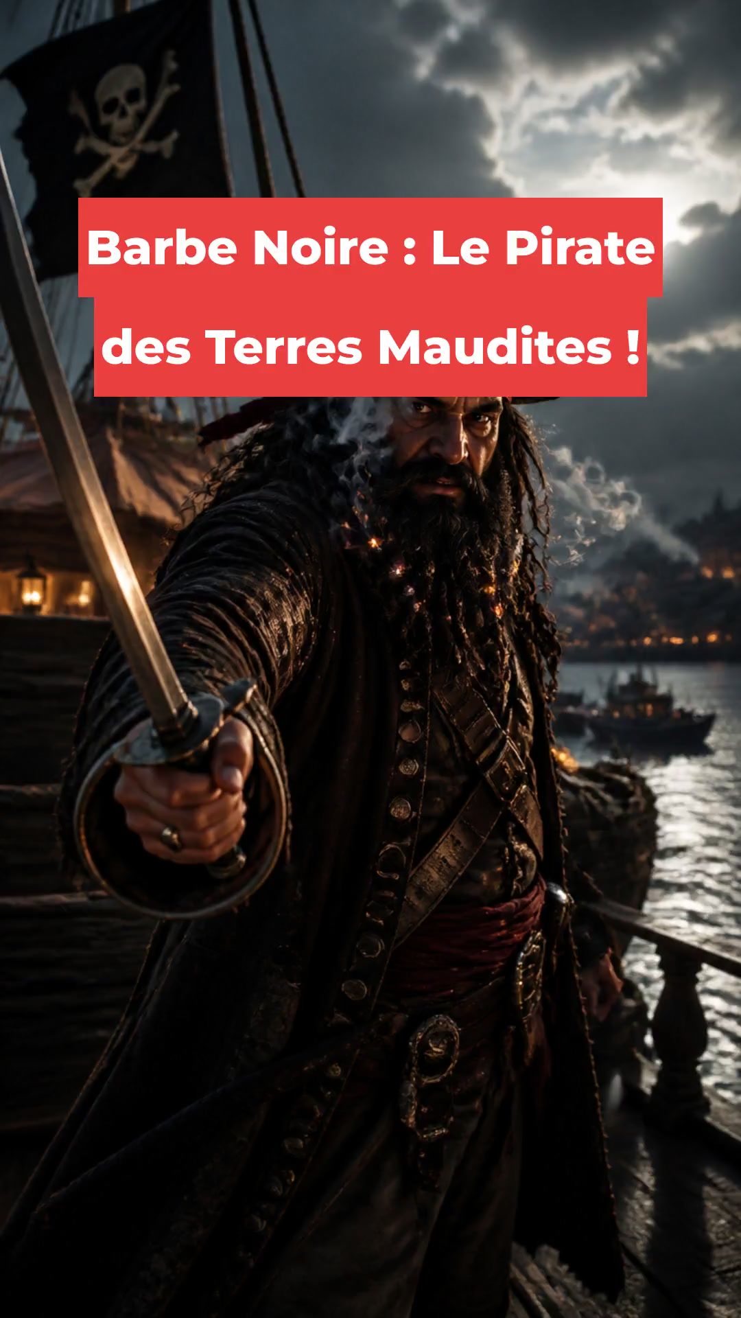 Barbe Noire : Le Pirate des Terres Maudites !