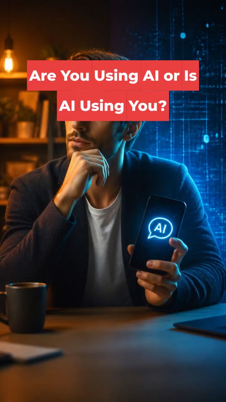 Are You Using AI or Is AI Using You?