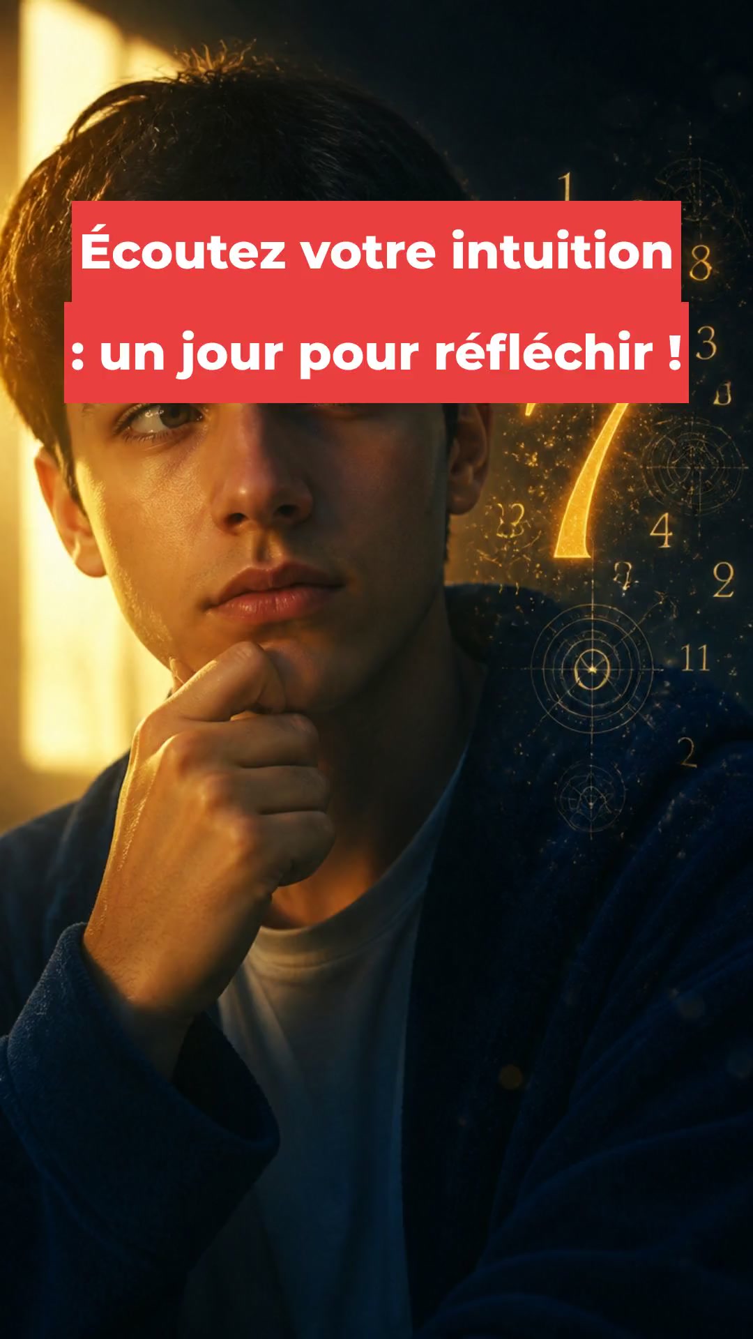 Écoutez votre intuition : un jour pour réfléchir !