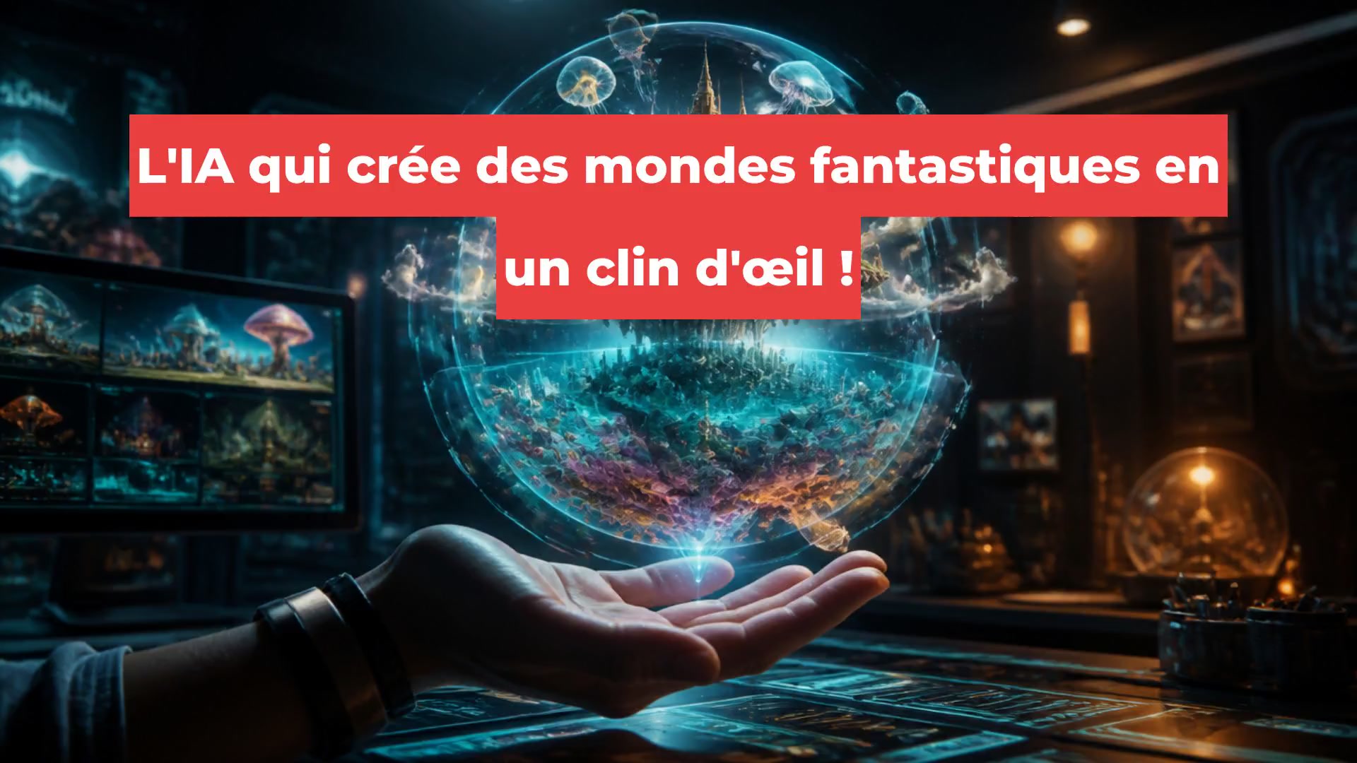 L'IA qui crée des mondes fantastiques en un clin d'œil !