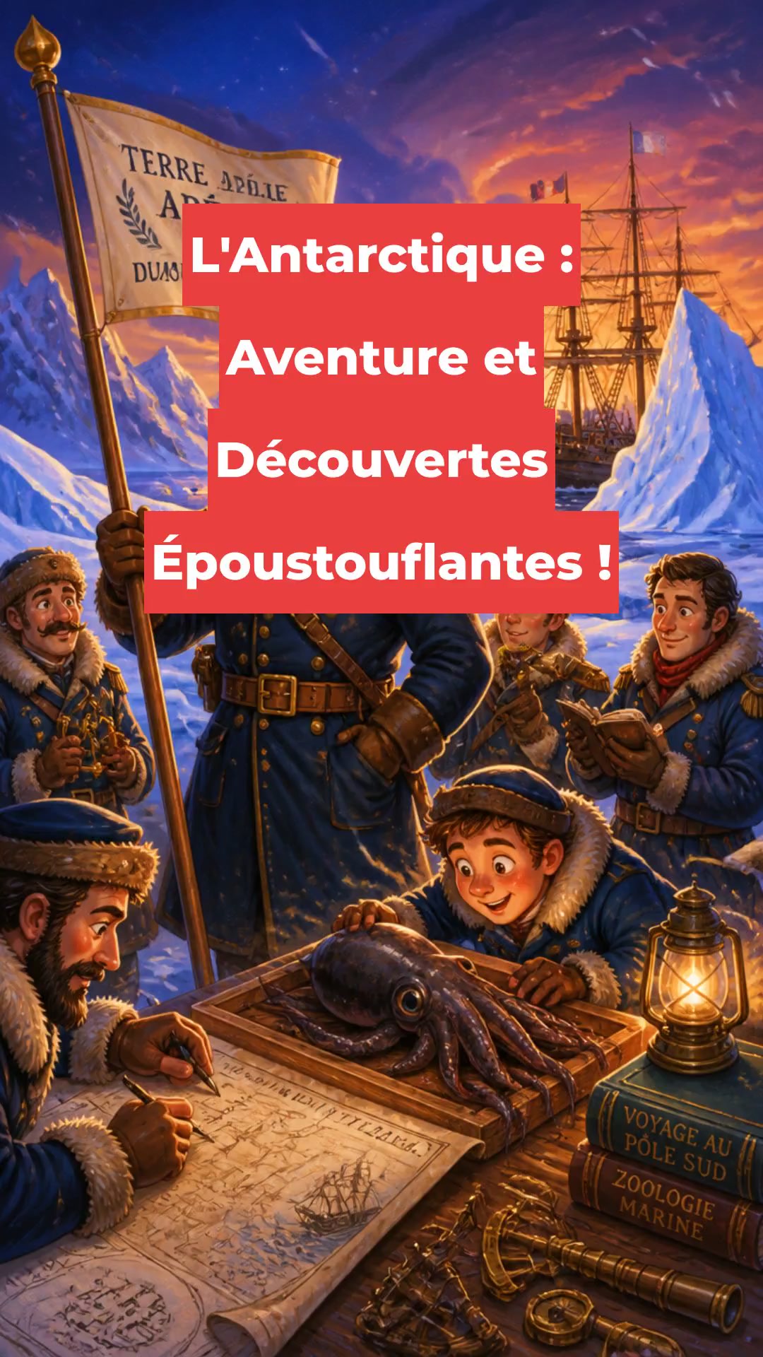 L'Antarctique : Aventure et Découvertes Époustouflantes !