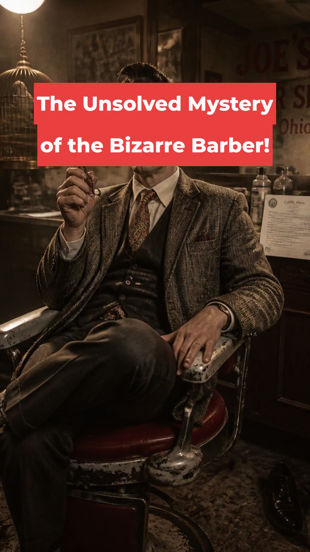 The Unsolved Mystery of the Bizarre Barber!