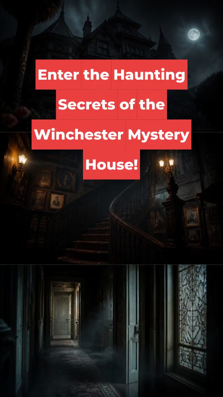 Enter the Haunting Secrets of the Winchester Mystery House!