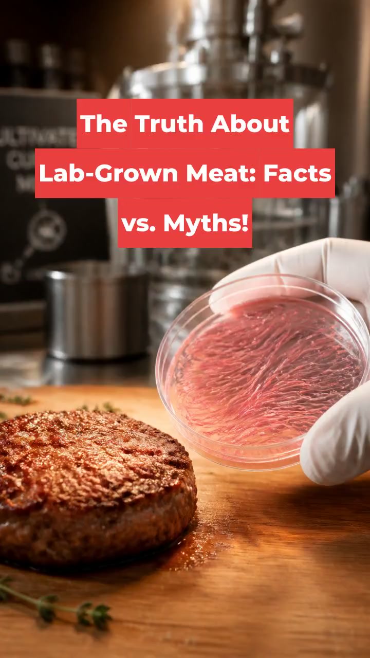 The Truth About Lab-Grown Meat: Facts vs. Myths!