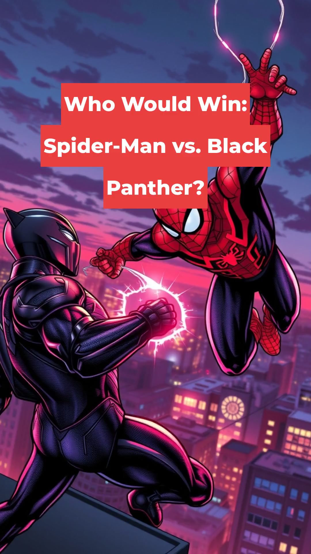 Who Would Win: Spider-Man vs. Black Panther?