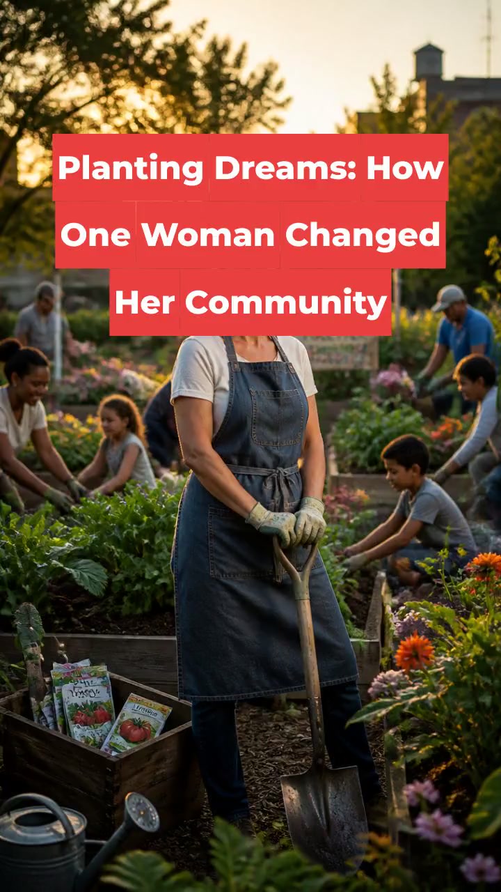 Planting Dreams: How One Woman Changed Her Community