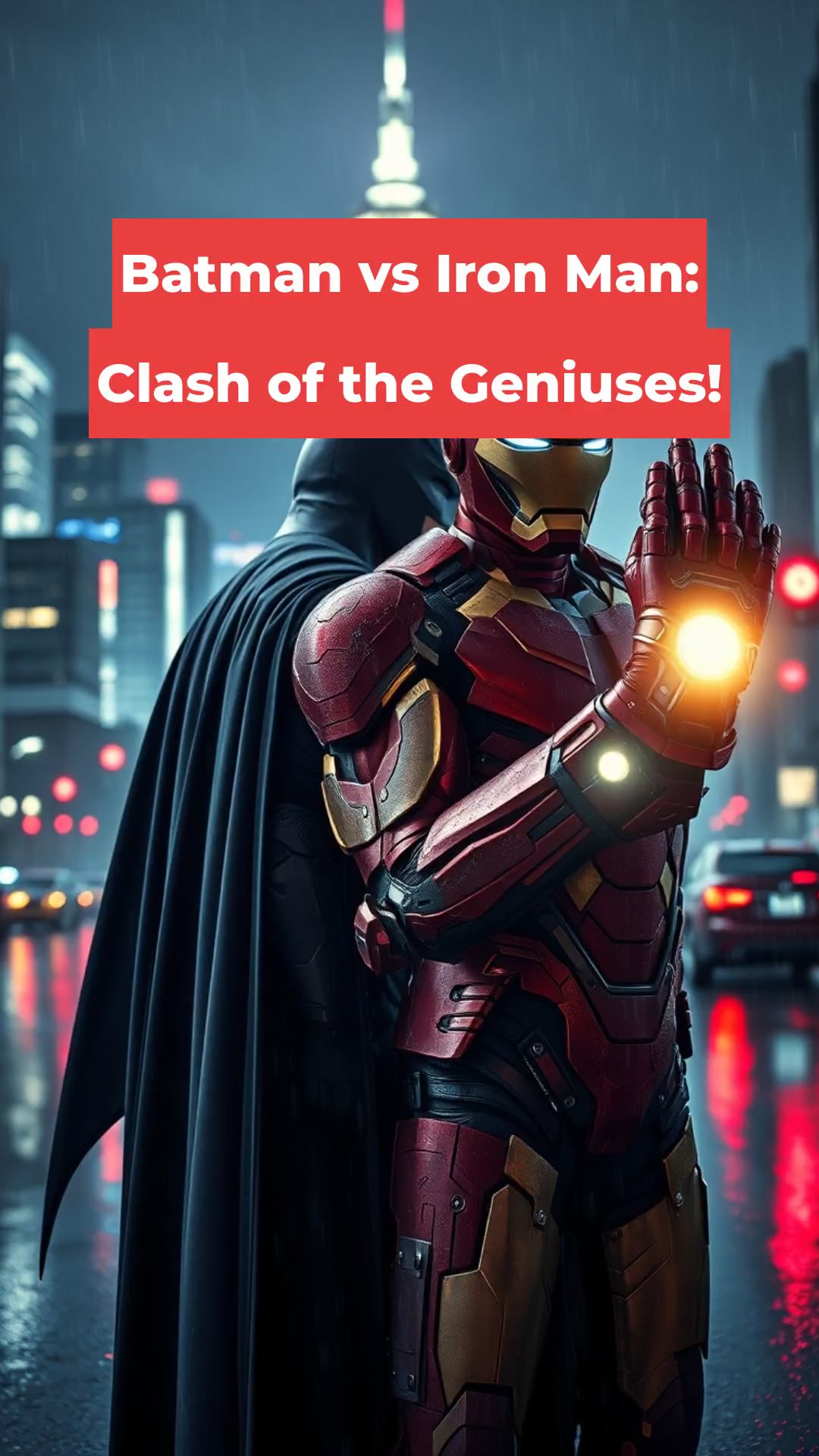 Batman vs Iron Man: Clash of the Geniuses!