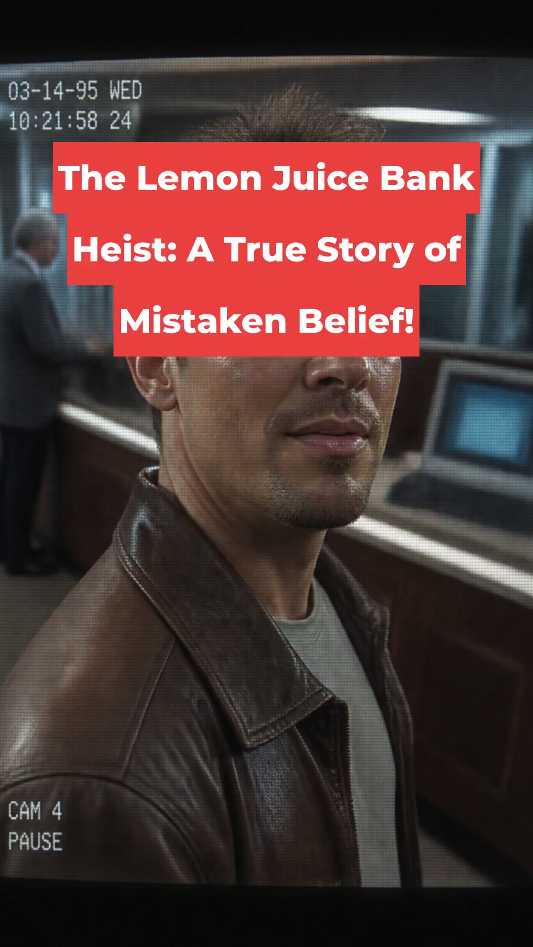 The Lemon Juice Bank Heist: A True Story of Mistaken Belief!