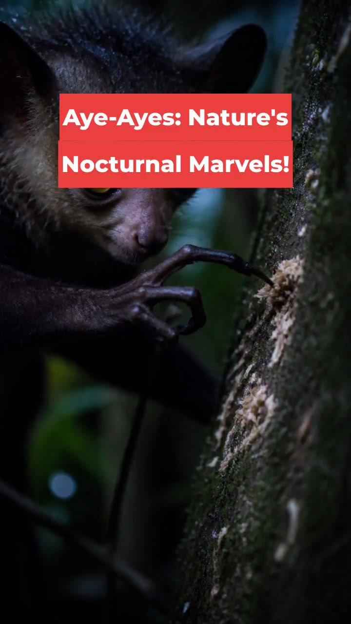 Aye-Ayes: Nature's Nocturnal Marvels!